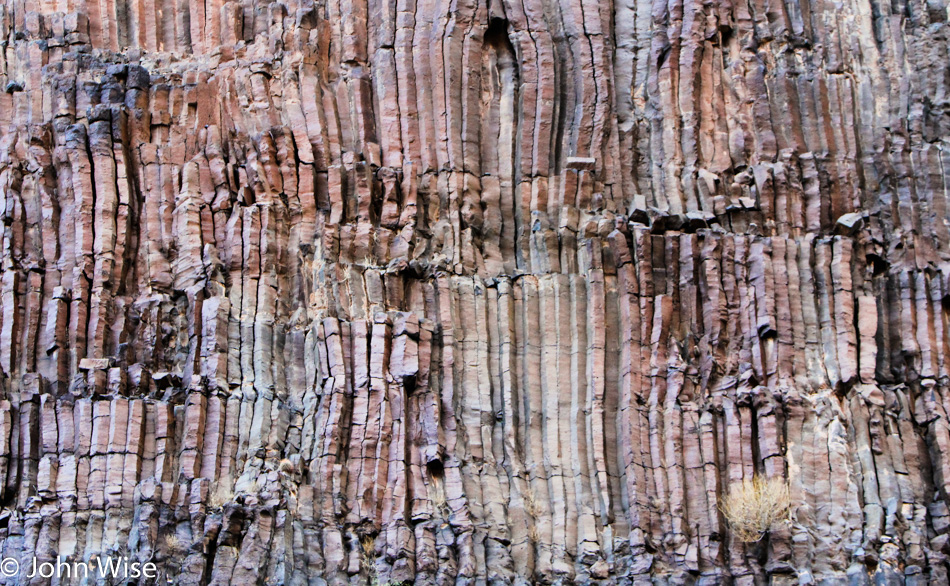 Columnar Basalt in the Grand Canyon