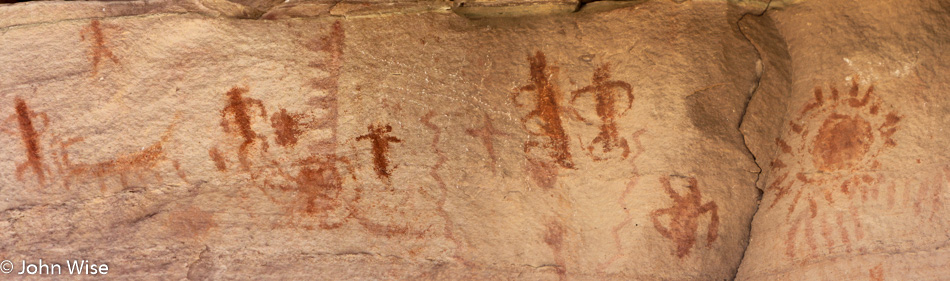 Pictographs in the Grand Canyon