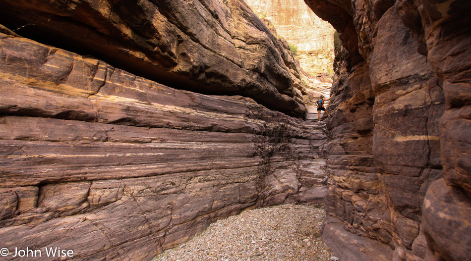 Side Canyon near Granite Park Camp in the Grand Canyon