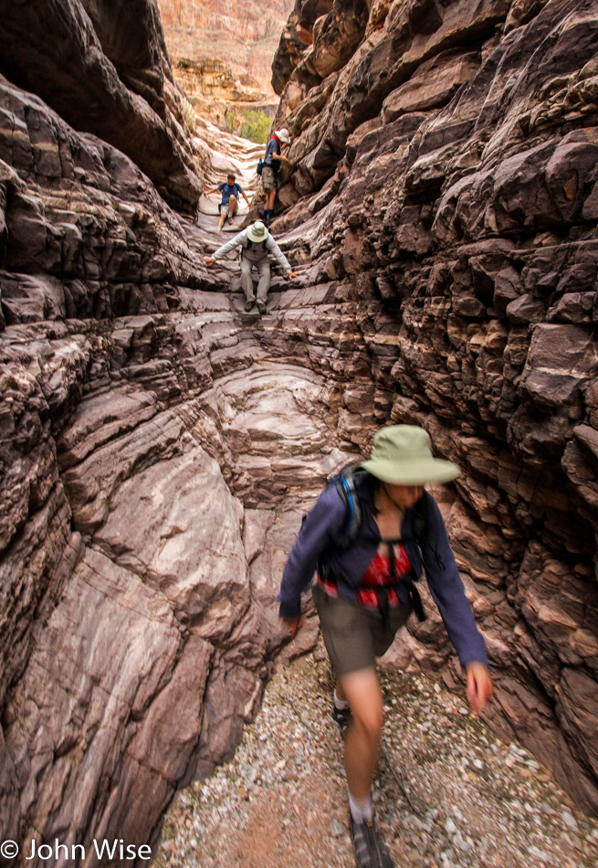 Side Canyon near Granite Park Camp in the Grand Canyon