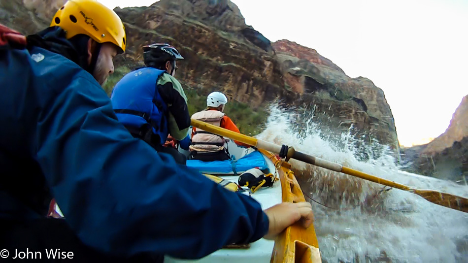 Lava Falls on the Colorado River in the Grand Canyon