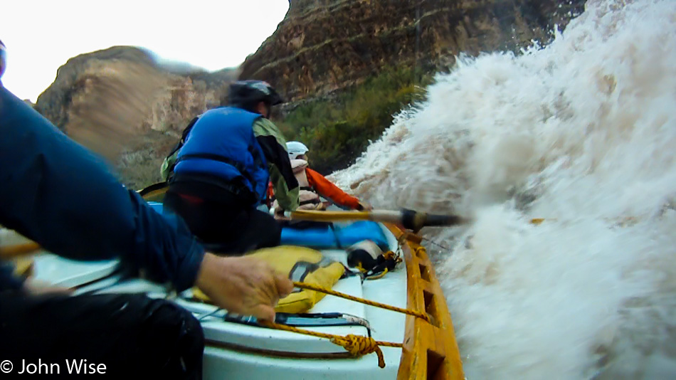 Lava Falls on the Colorado River in the Grand Canyon