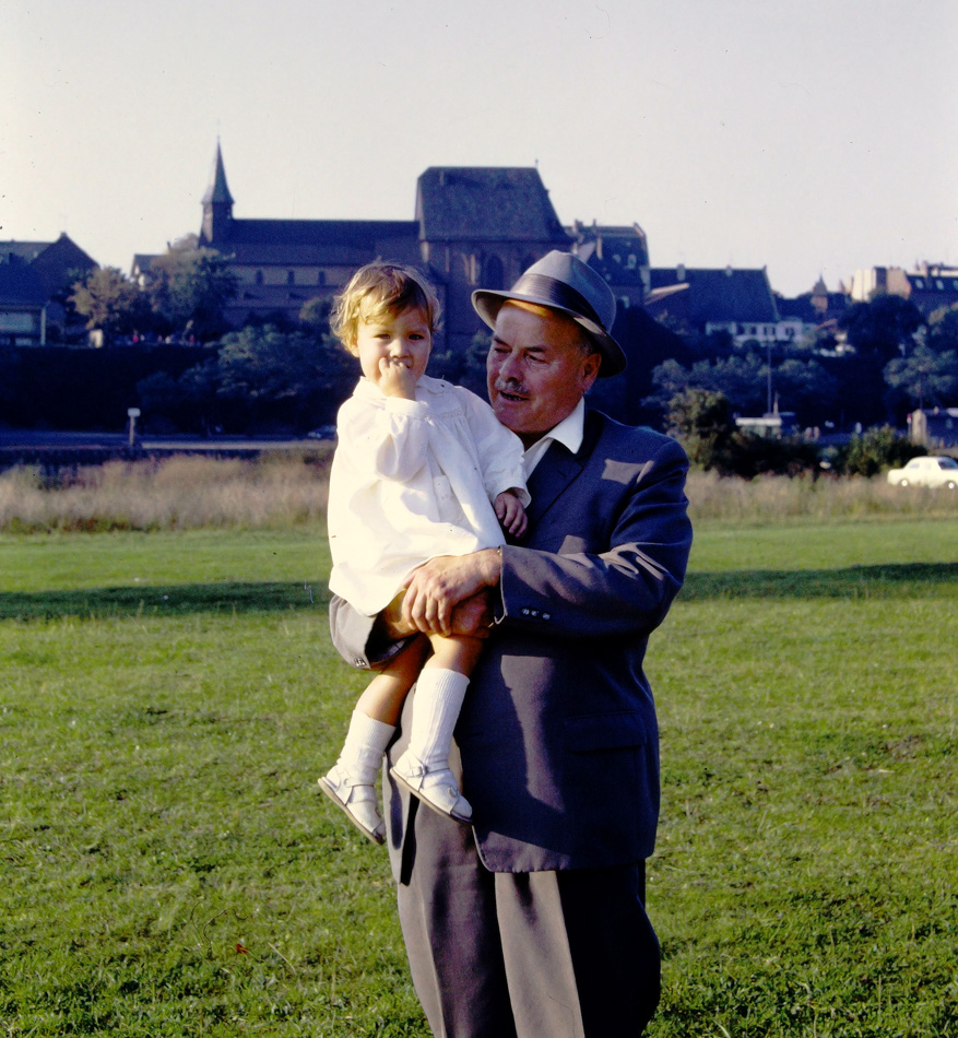 Christian Engelhardt and Stephanie Engelhardt in Germany around 1967