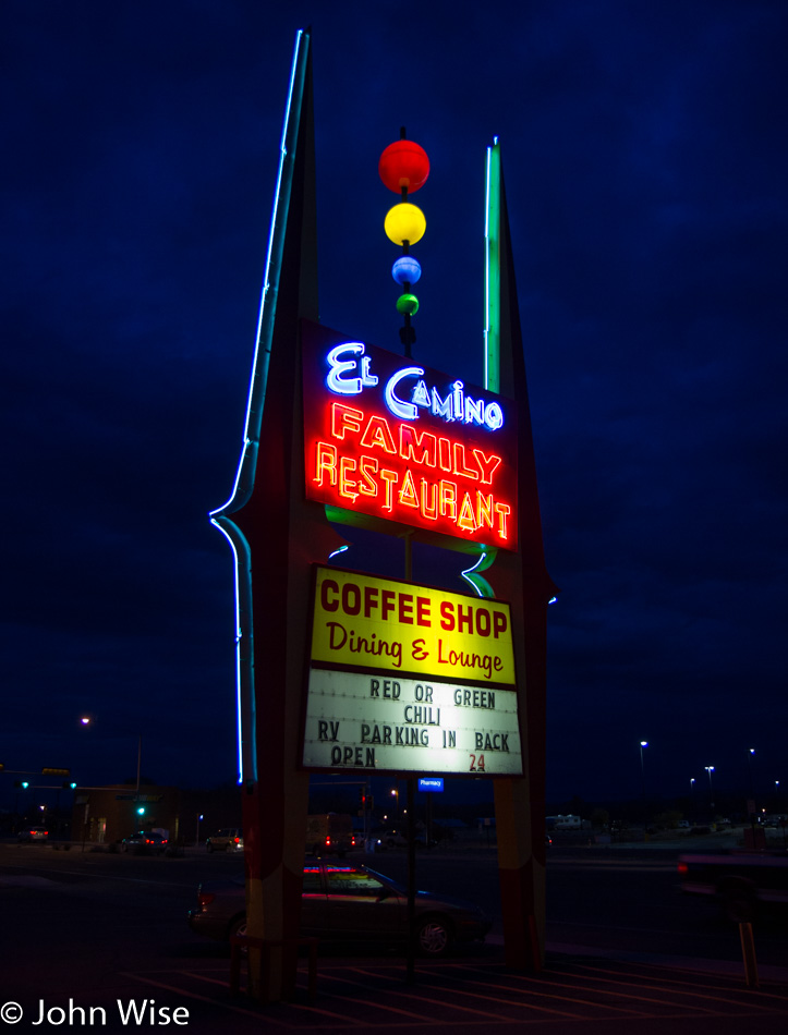 El Camino Family Restaurant in Socorro, New Mexico