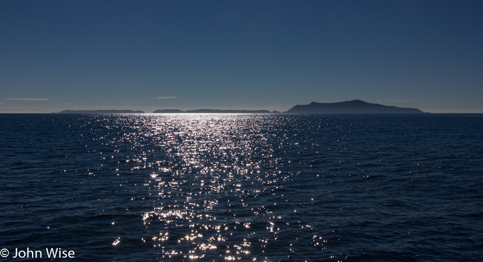 On the Pacific Ocean in Southern California