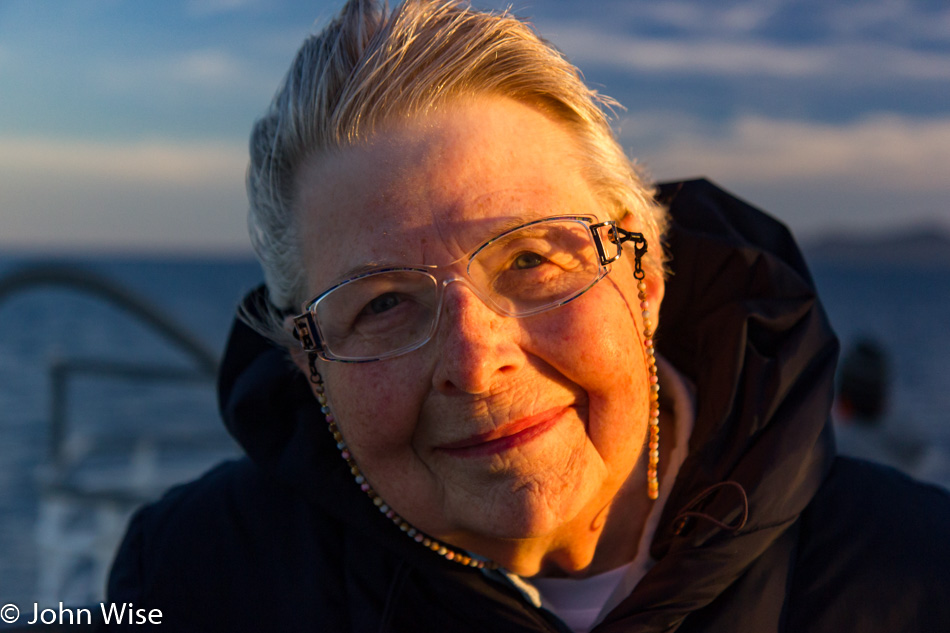 Jutta Engelhardt On the Pacific Ocean in Southern California