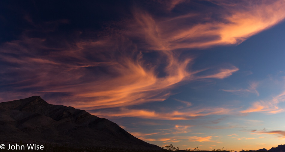 Sunset in California