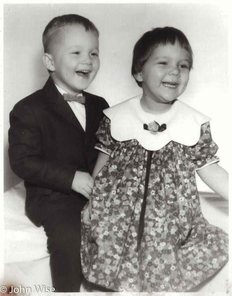 John Wise and Shari Wise around 1966 in Buffalo New York