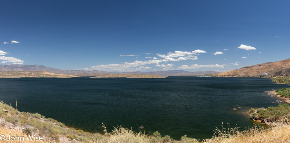 Roosevelt Lake in Gila County, Arizona
