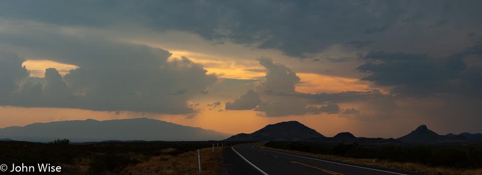 Mt. Graham in distance near Safford, Arizona