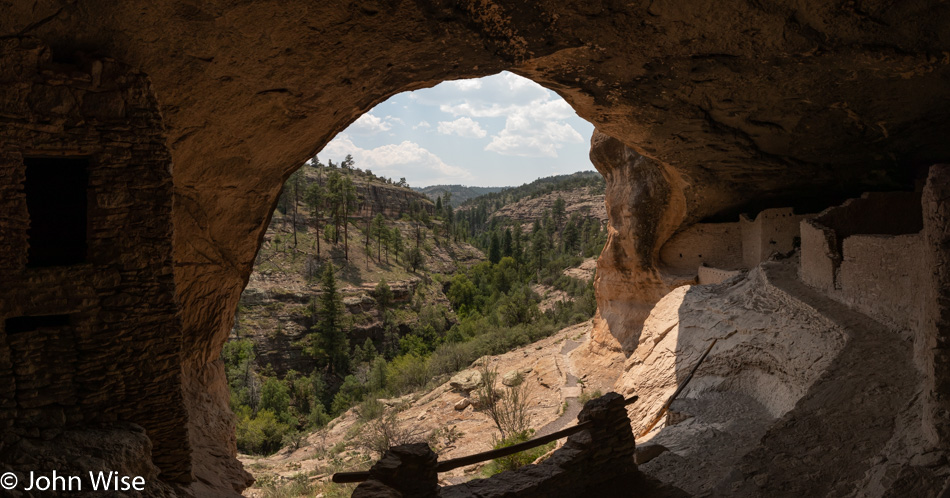 Gila Cliff Dwellings National Monument in New Mexico