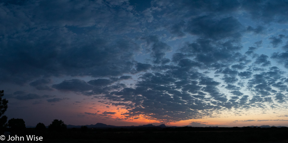 Daybreak in Duncan, Arizona