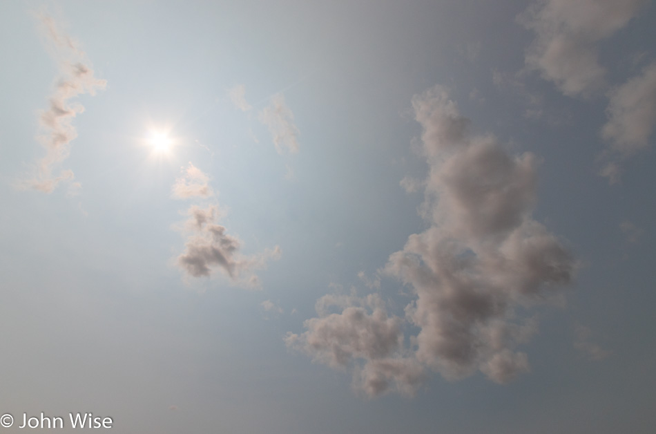 The sky over Duncan, Arizona