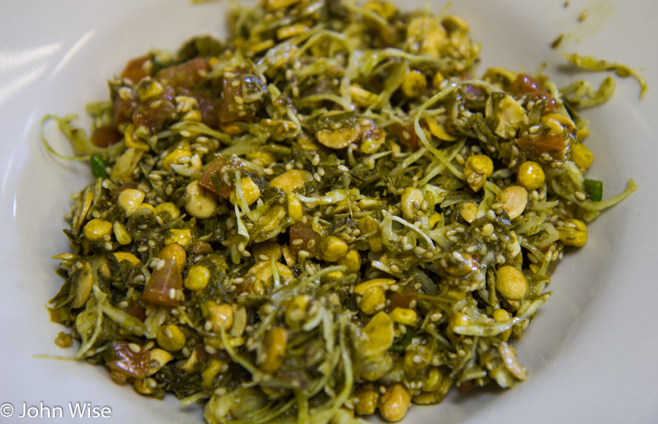 Burmese Fermented Green Tea Salad - Laphet Thoke