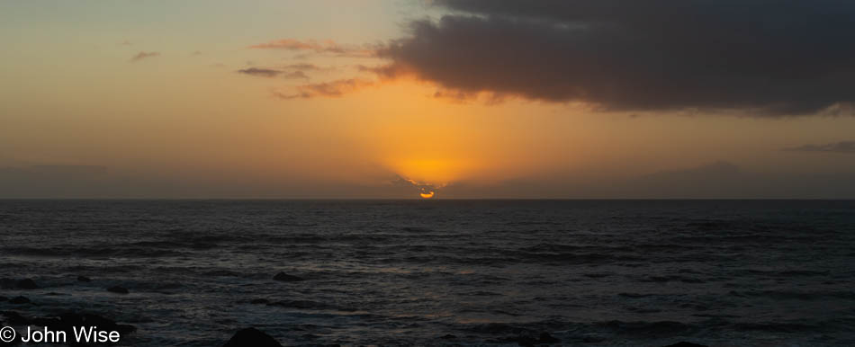 McVay Rock at sunset in Oregon