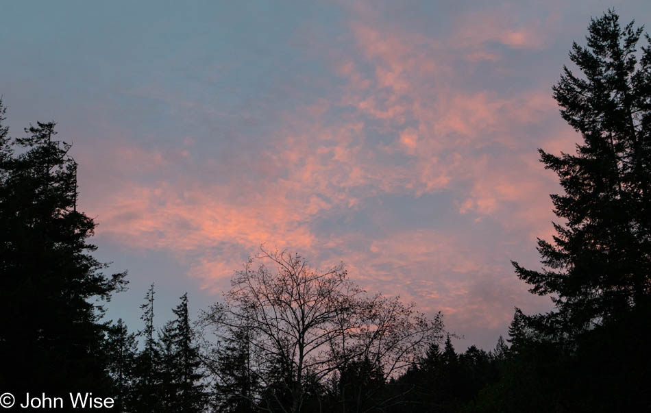 Dawn on the Pistol River in southern Oregon