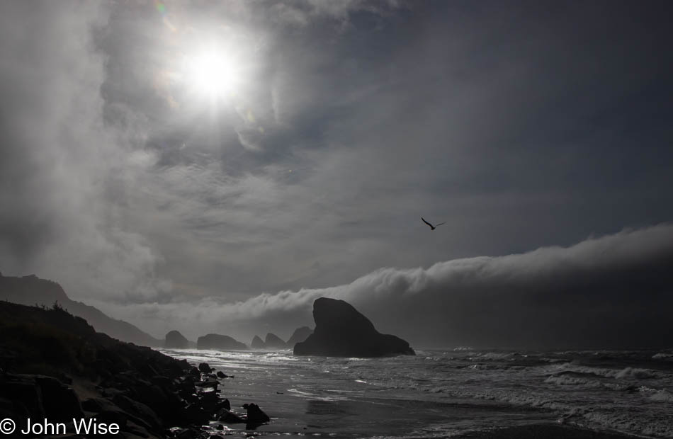 Myers Beach North on the South Oregon Coast