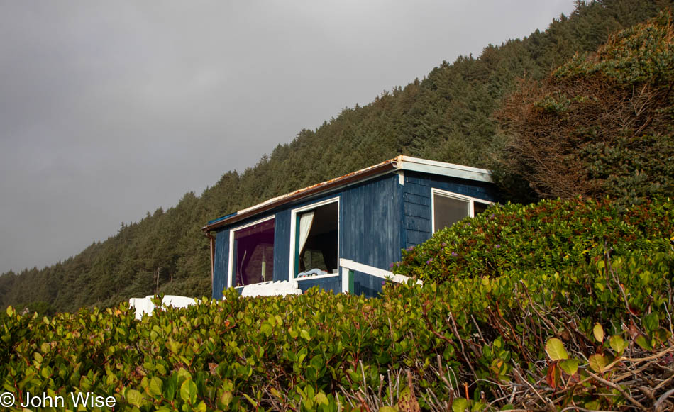 Shags Nest at Ocean Haven south of Yachats, Oregon