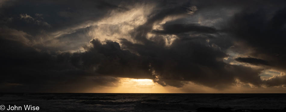 Sunset at Strawberry Hill on the Oregon Coast