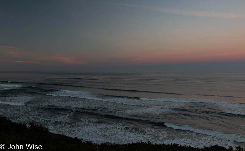 Dawn at Ocean Haven in Yachats, Oregon