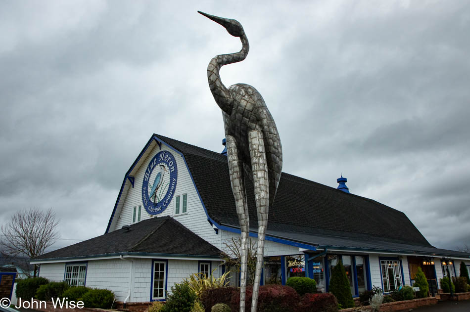 Blue Heron Cheese Factory in Tillamook, Oregon