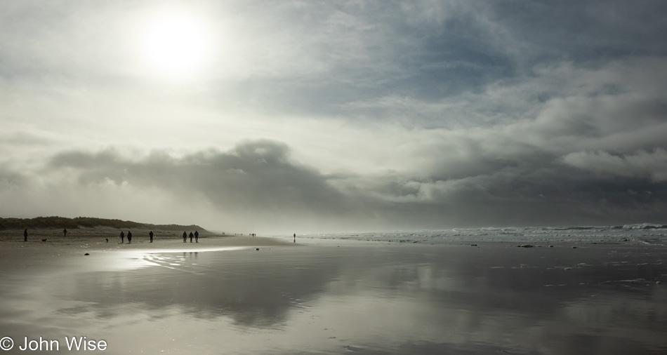 Beach in Manzanita, Oregon