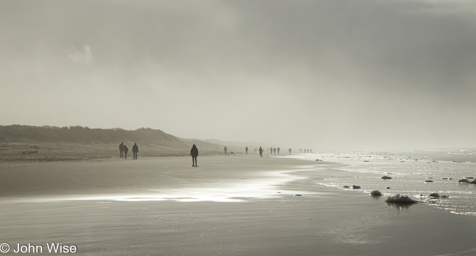 Beach in Manzanita, Oregon