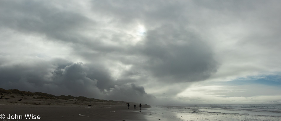 Beach in Manzanita, Oregon