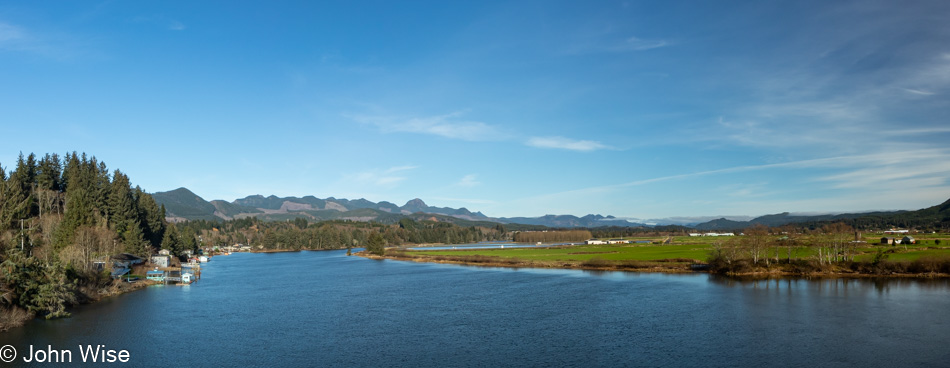 Nehalem River in Oregon
