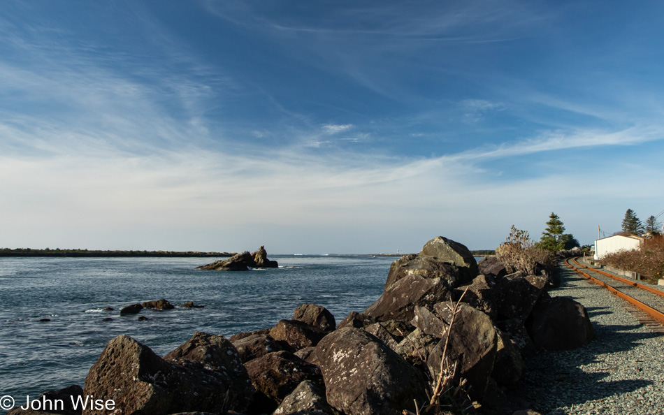 Tillamook Bay between Garibaldi and Rockaway Beach, Oregon