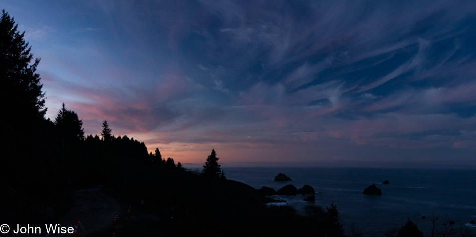 Sunrise in Trinidad, California