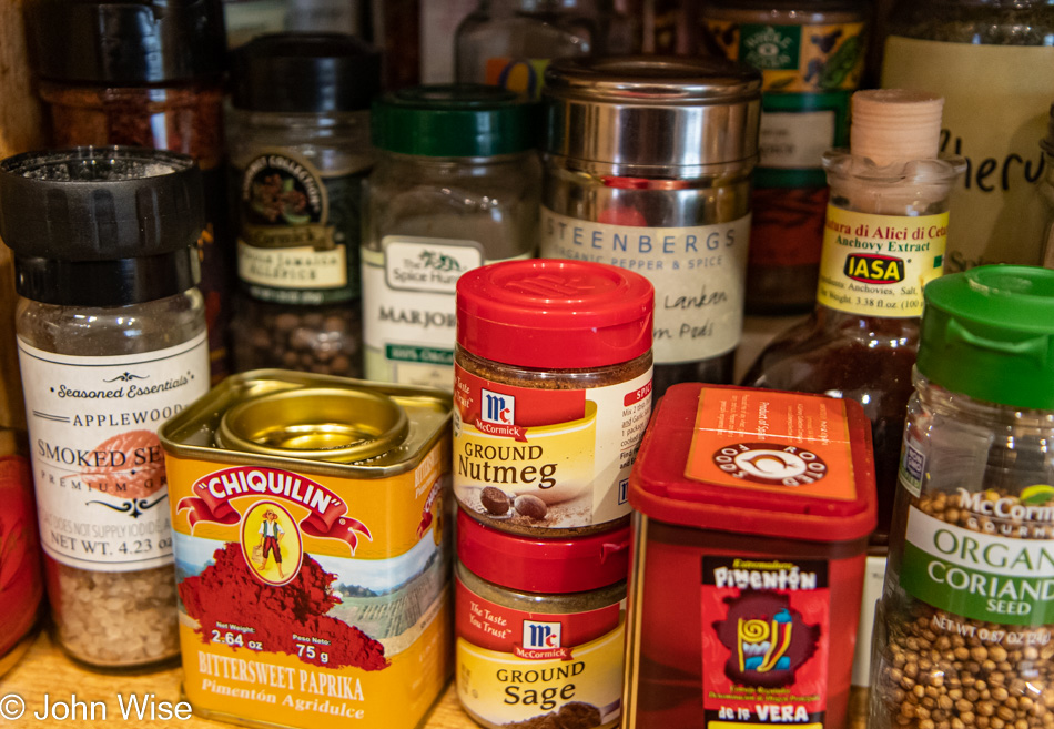 Pantry of John and Caroline Wise in Phoenix, Arizona