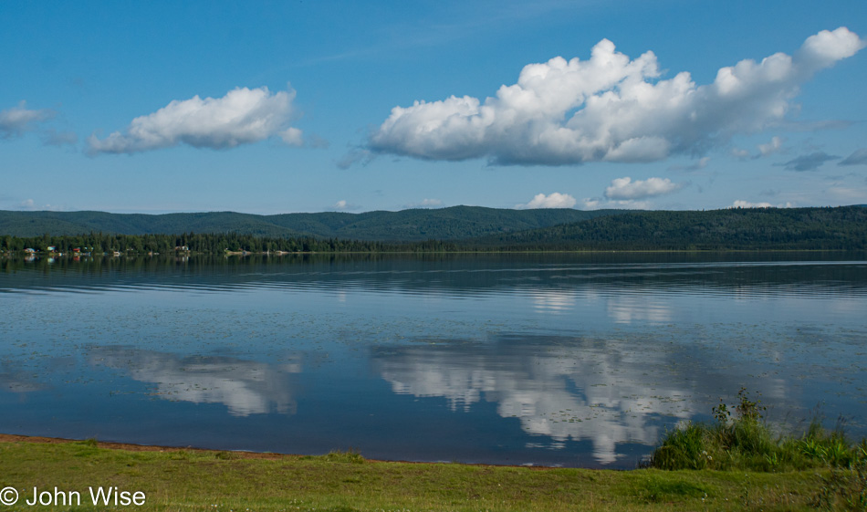 On the Alaska Highway in Alaska