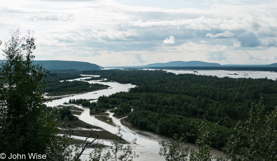 On the Alaska Highway in Alaska