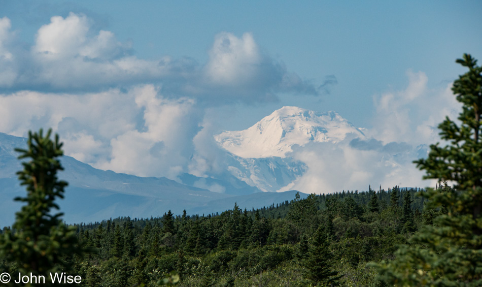 On the Alaska Highway in Alaska