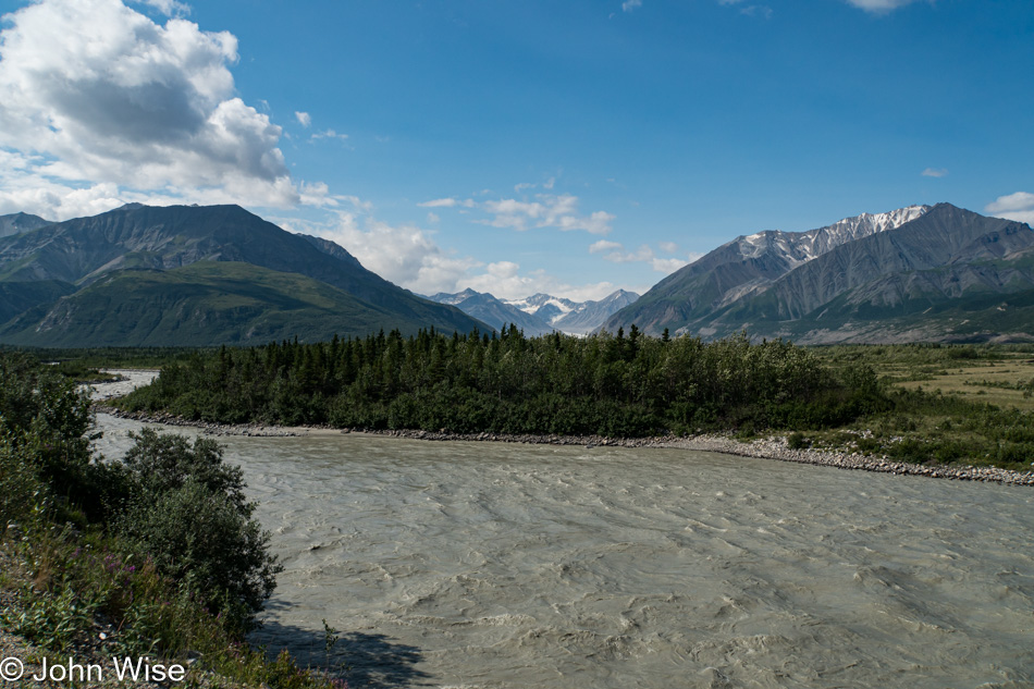 On the Richardson Highway in Alaska