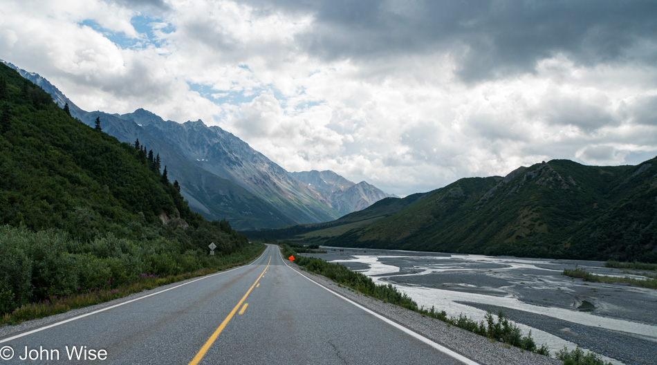 On the Richardson Highway in Alaska