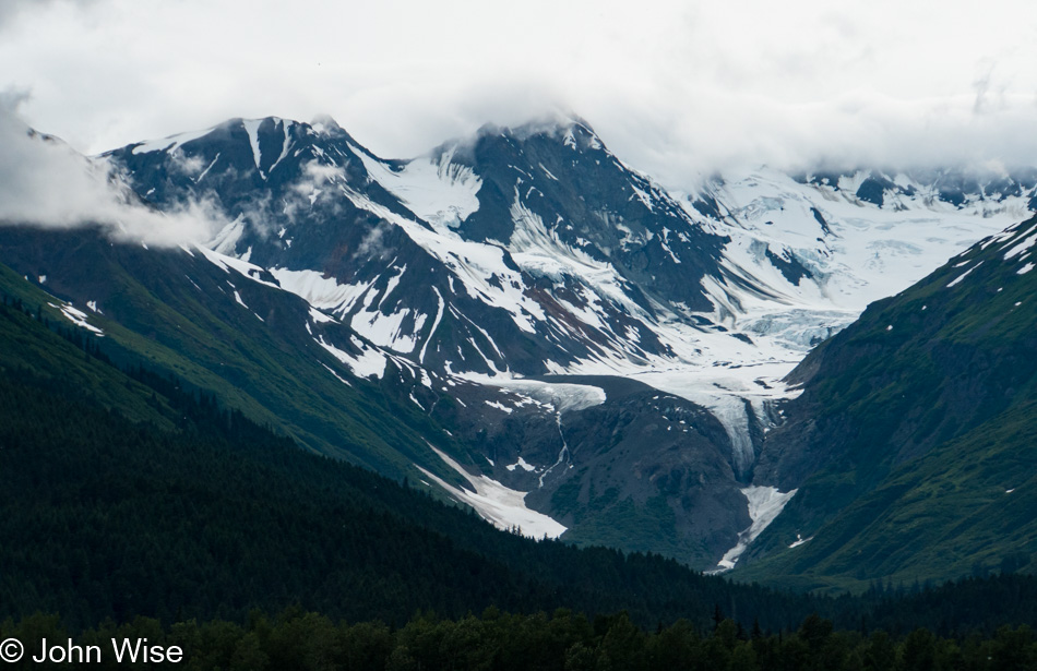 Side of the road in Haines, Alaska