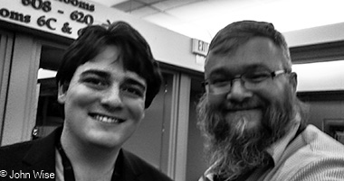 Palmer Luckey and John Wise at Steam Dev Days 2014