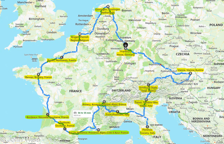 Nomads across Europe