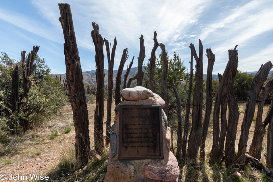 Historic Corral from 1917 in Gisela, Arizona