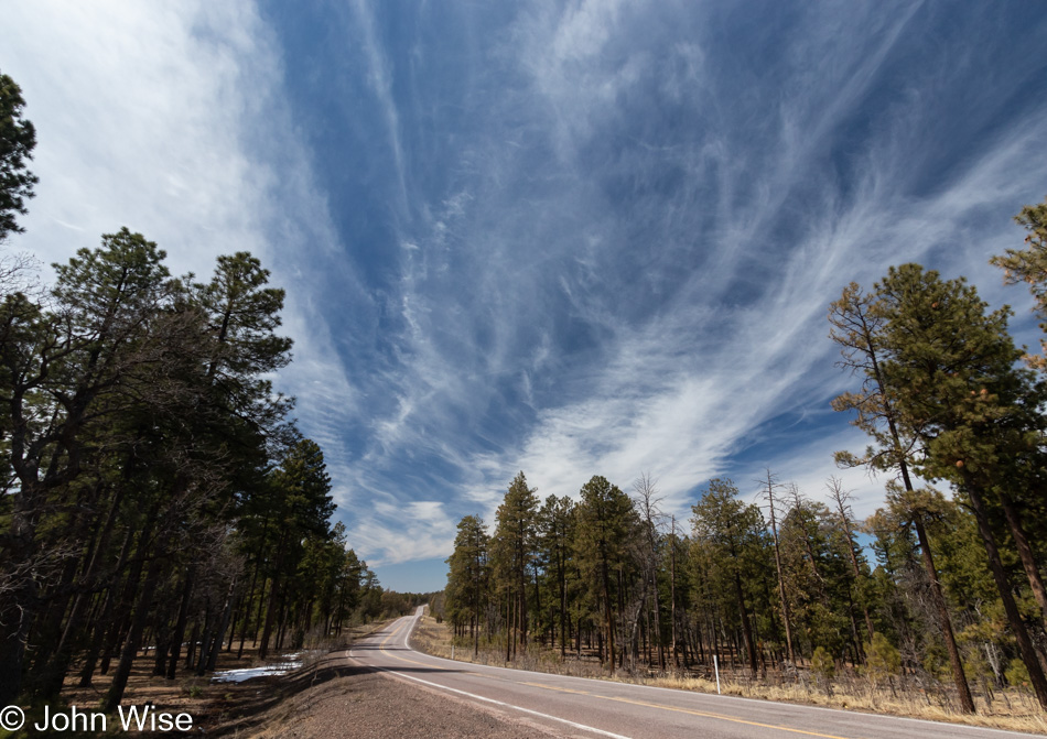 Looking South Towards Strawberry, Arizona