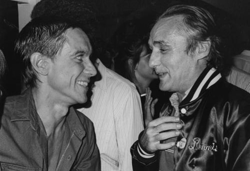 Iggy Pop and Dennis Hopper