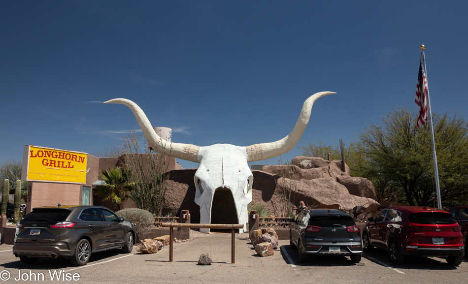 Longhorn Grill in Amado, Arizona