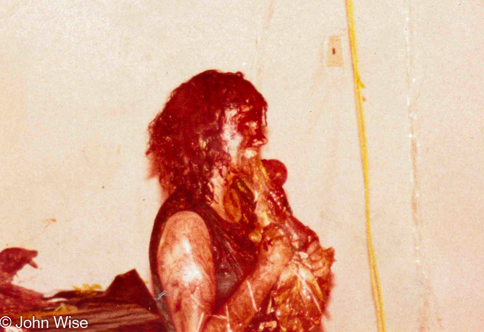 Johanna Went performing in Los Angeles circa 1982