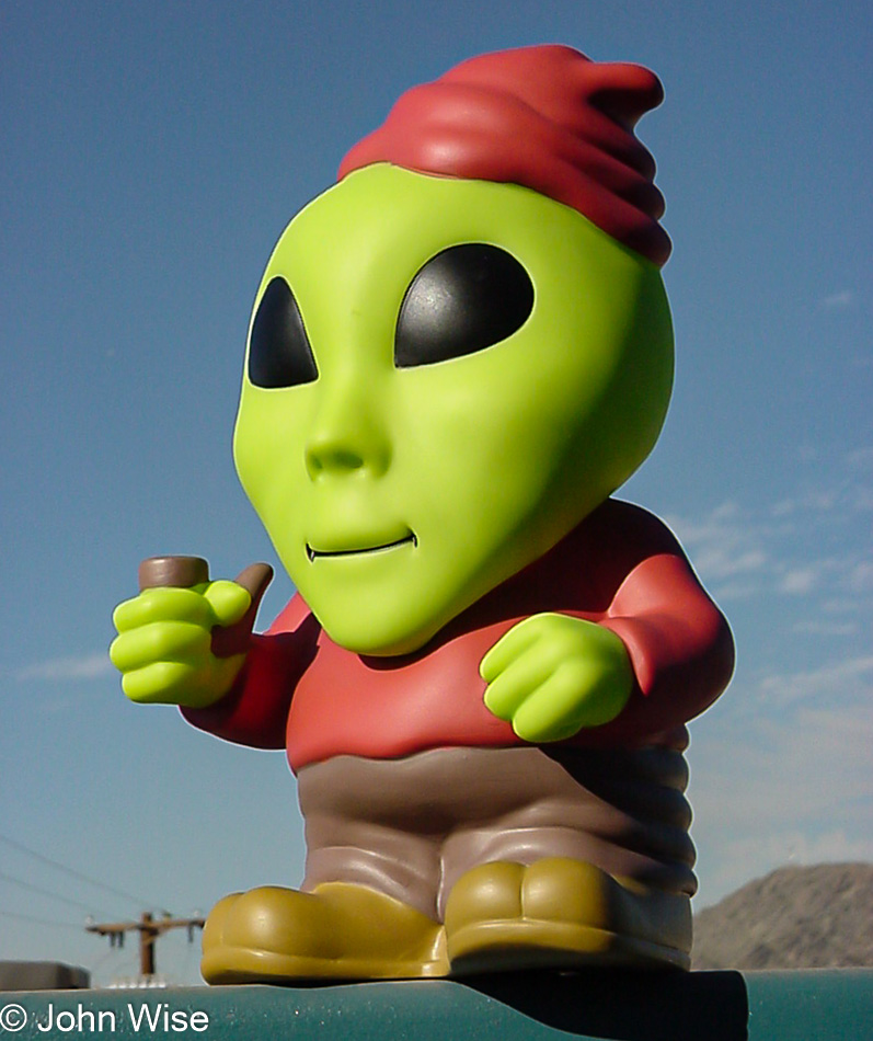 Little green men in Phoenix, Arizona