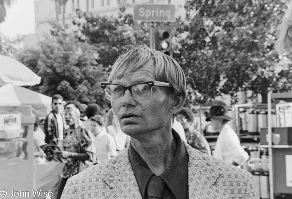 Los Angeles Street Scene 1983 in California