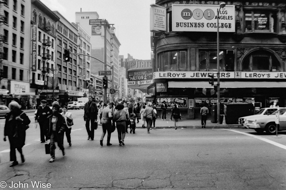 7th Street and Broadway in Los Angeles, California