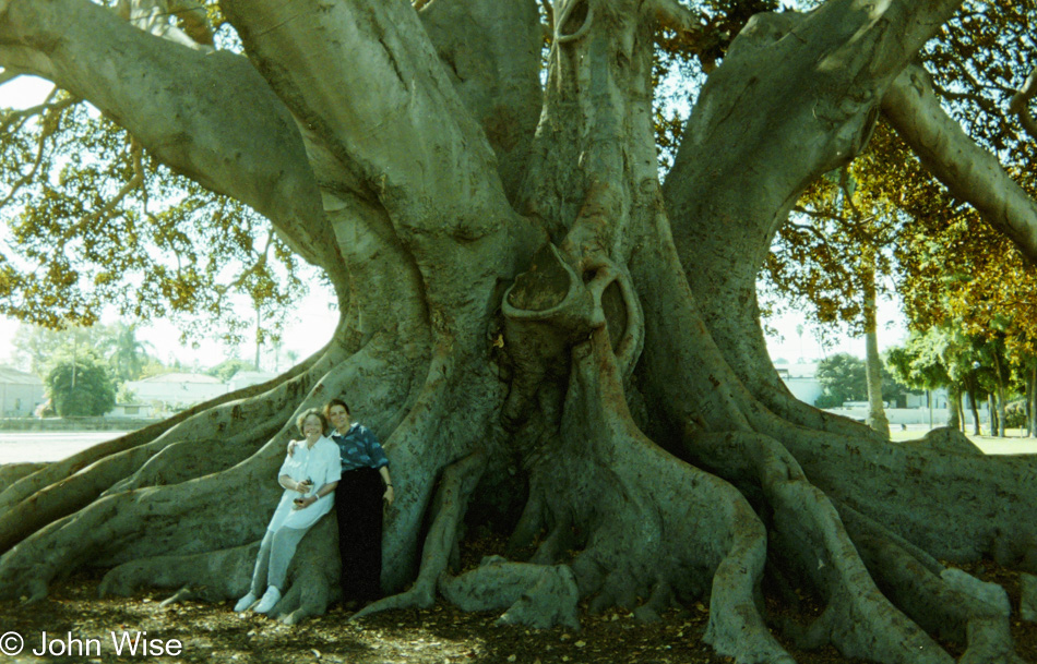 Jutta Engelhardt and Caroline Wise in Santa Barbara, California