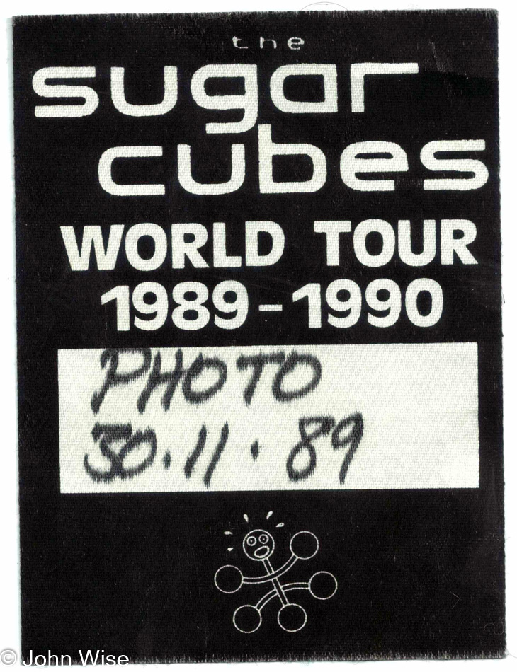 Sugarcubes 30 November 1989 in Frankfurt, Germany